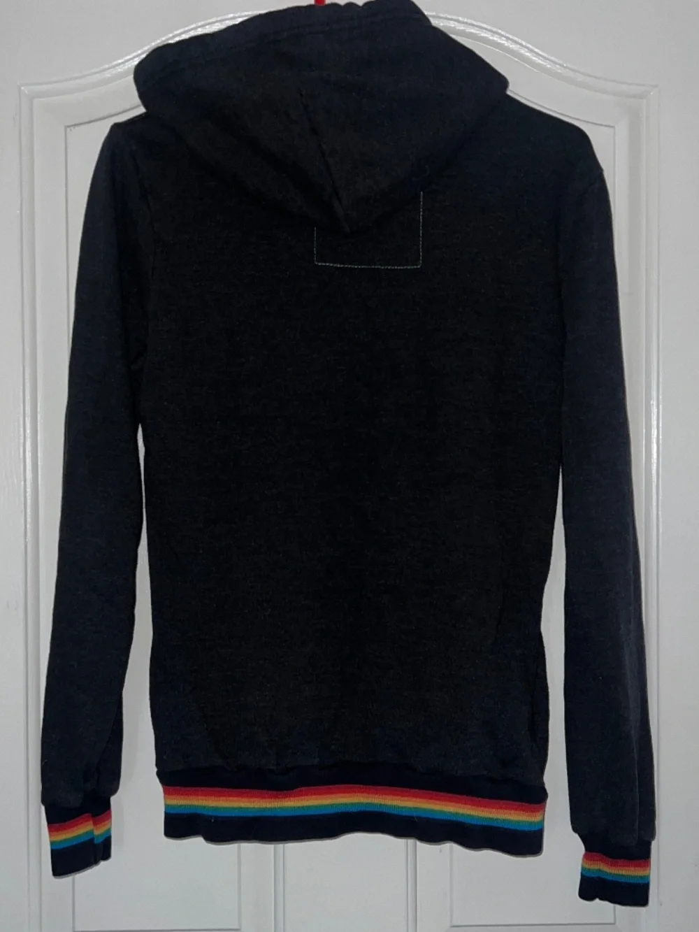 Aviator Nation -Medium- rainbow cuff hoodie - Picture 2 of 5